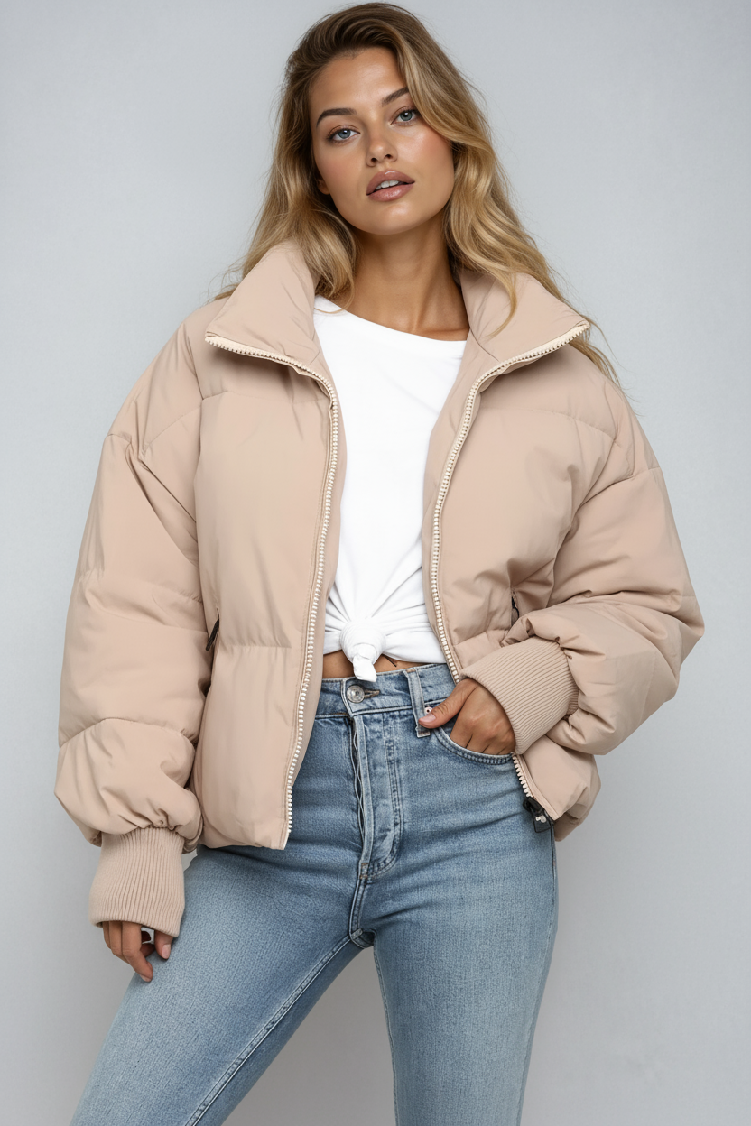 Julie | Gewatteerde Puffer Jas