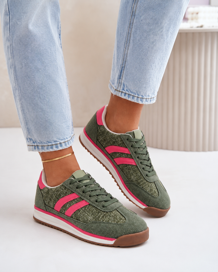 Macey | Groene Sneakers