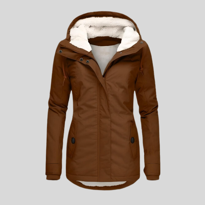 Sara | Lange Waterdichte Winterjas