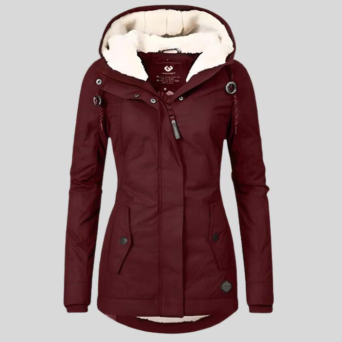 Sara | Lange Waterdichte Winterjas