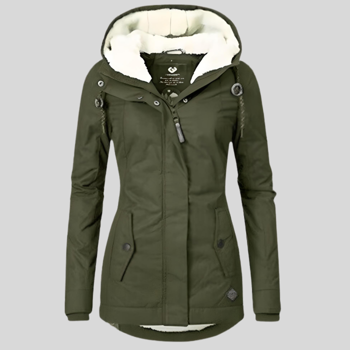 Sara | Lange Waterdichte Winterjas