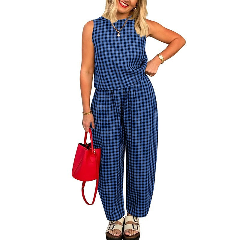 LEIGH™ - Lichtgewicht Casual Mouwloze Twee-delige Loungewear