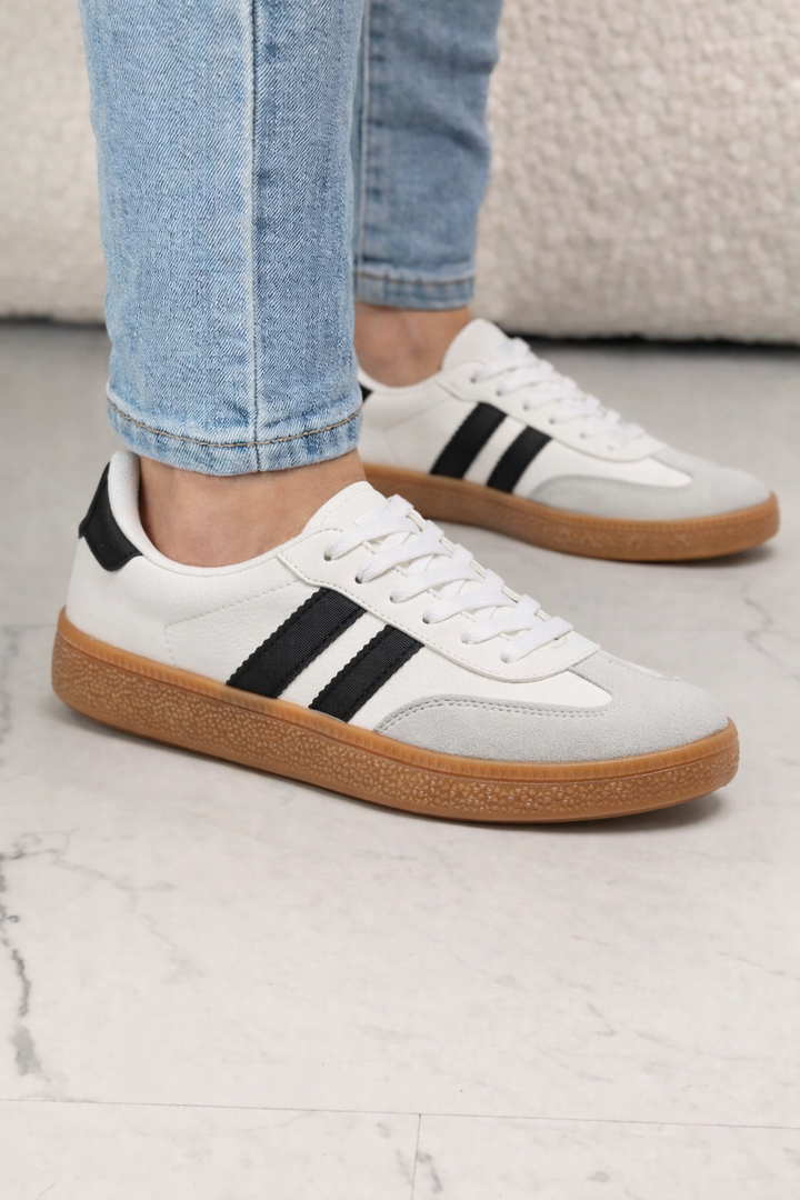 Sam | Witte Sneakers