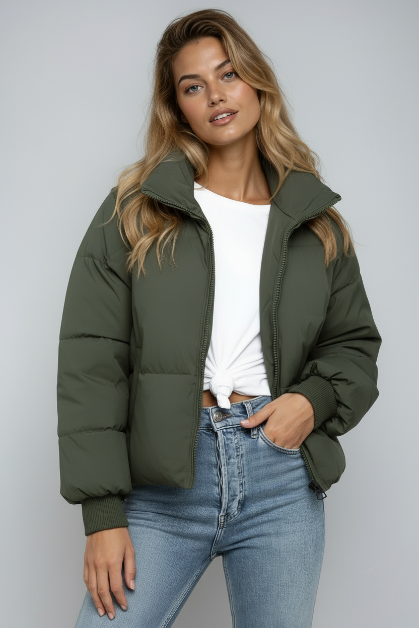 Julie | Gewatteerde Puffer Jas