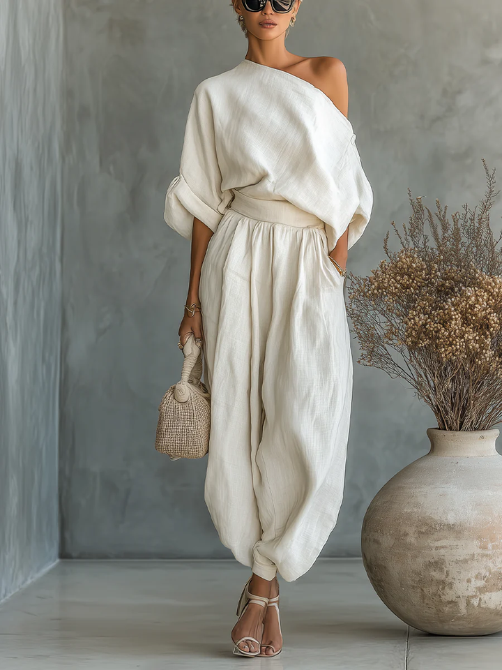 Mila™ - Off-Shoulder Two-Piece Set