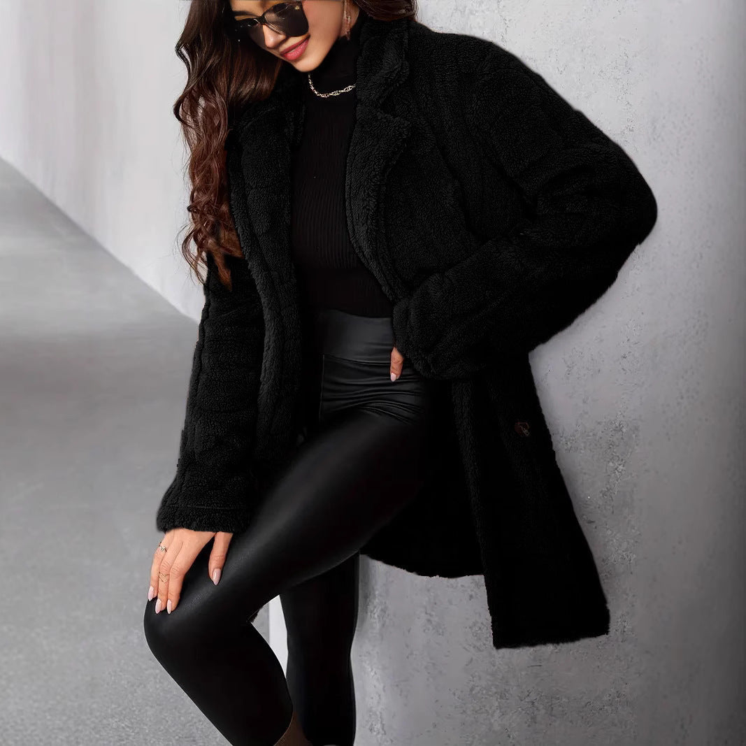 Sanne | Oversized Fleece Jacket