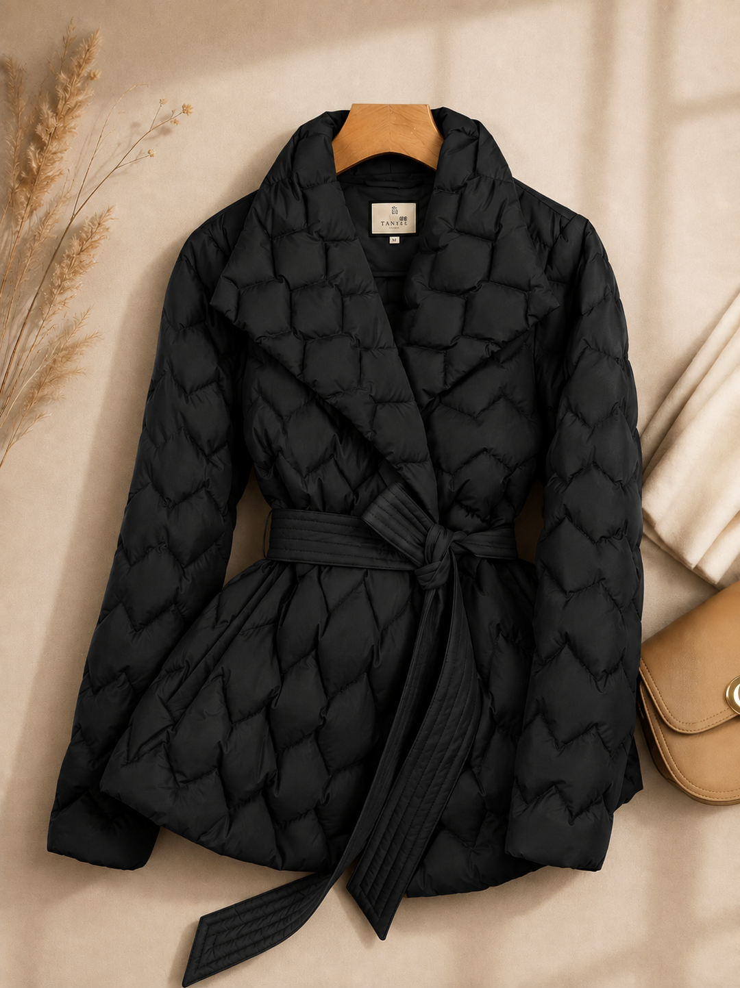 Amber Luxe Gewatteerde Jas