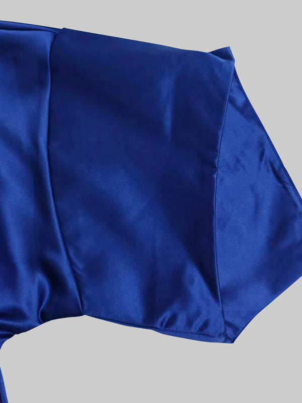 Elin | Elegante Maxi Jurk met Plissé