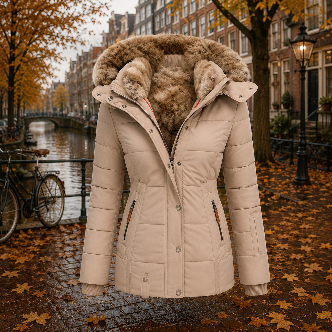 Elin | Warme winterjas met zachte voering