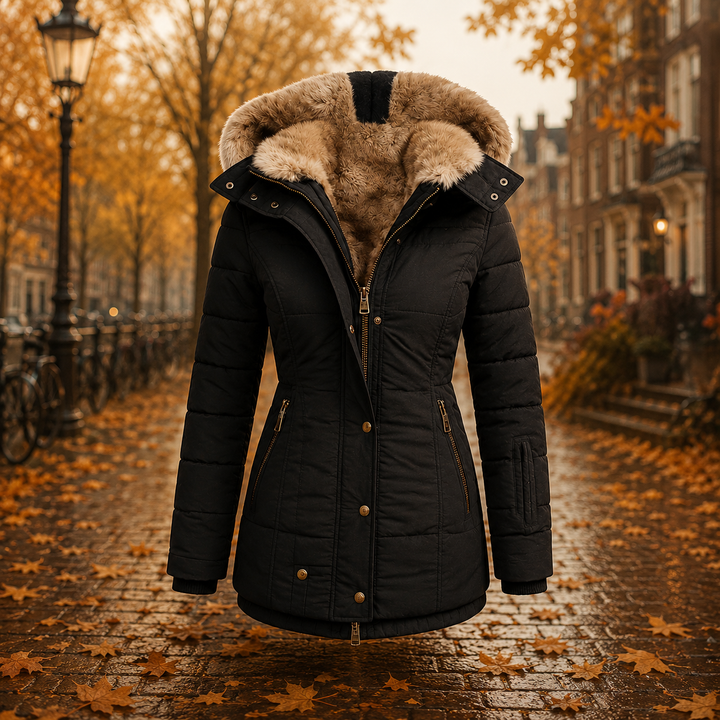Elin | Warme winterjas met zachte voering
