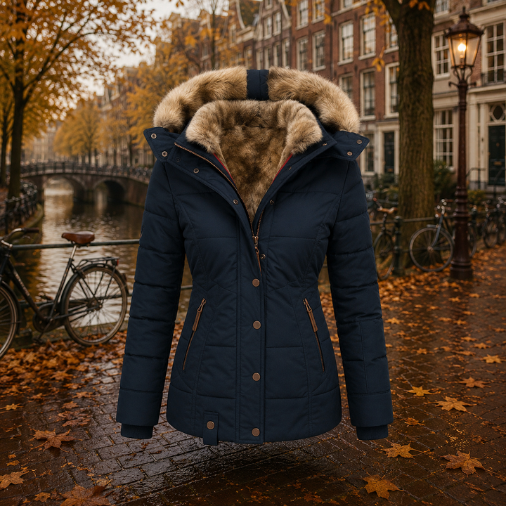 Elin | Warme winterjas met zachte voering