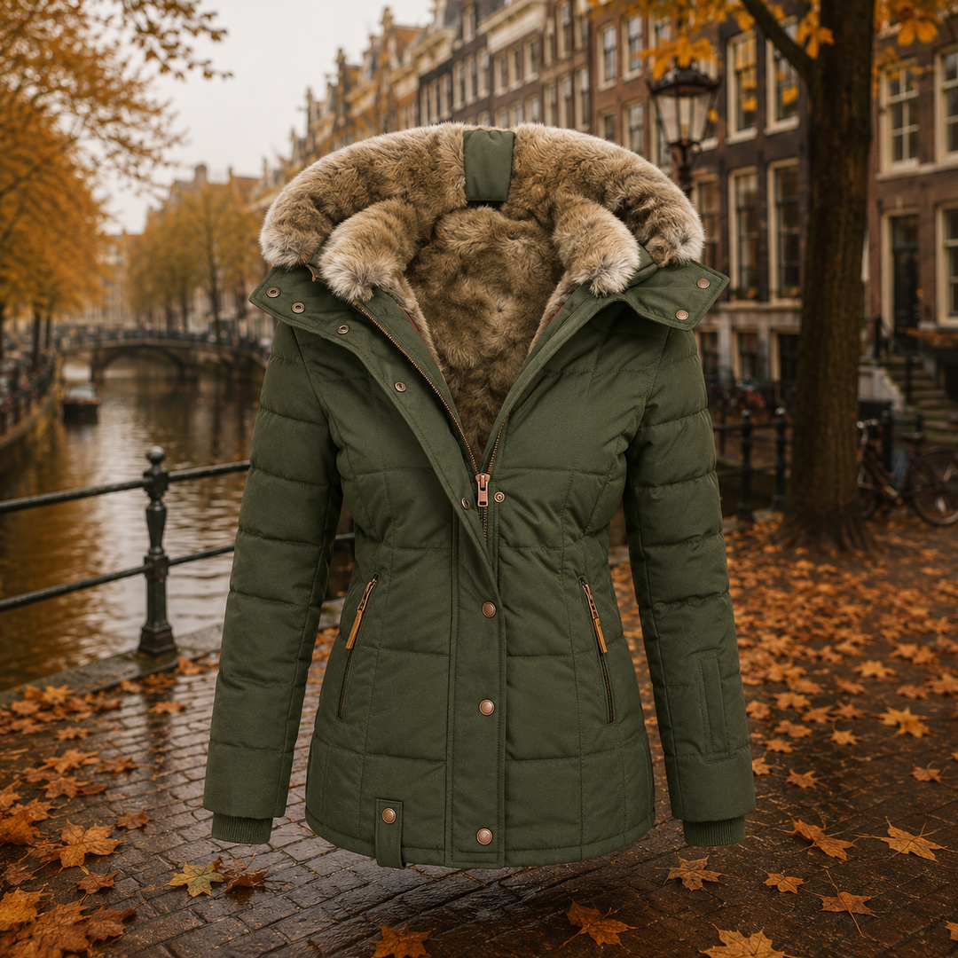 Elin | Warme winterjas met zachte voering