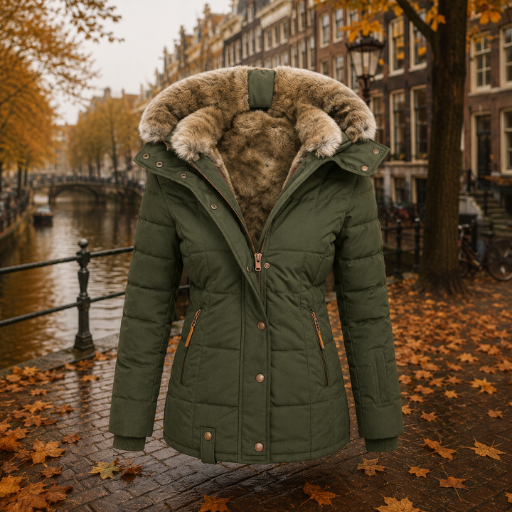 Elin | Warme winterjas met zachte voering