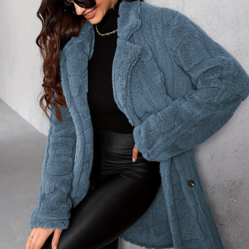 Sanne | Oversized Fleece Jacket