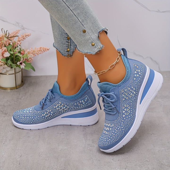 Krystýna | Orthopedische Sneakers met Strass