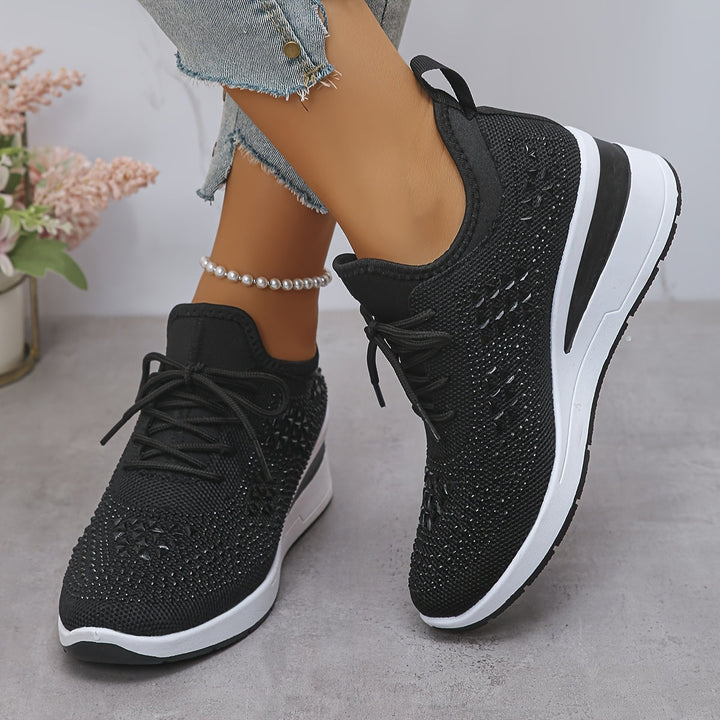 Krystýna | Orthopedische Sneakers met Strass