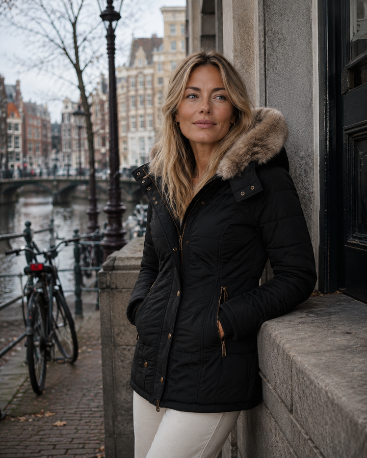 Elin | Warme winterjas met zachte voering