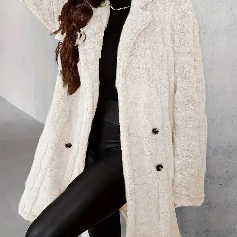 Sanne | Oversized Fleece Jacket
