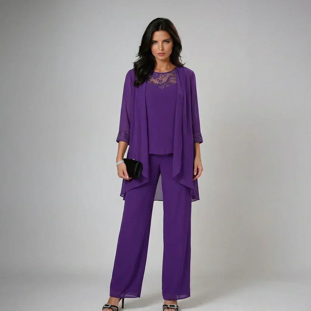 Iva | Elegante Drie-Delige Set