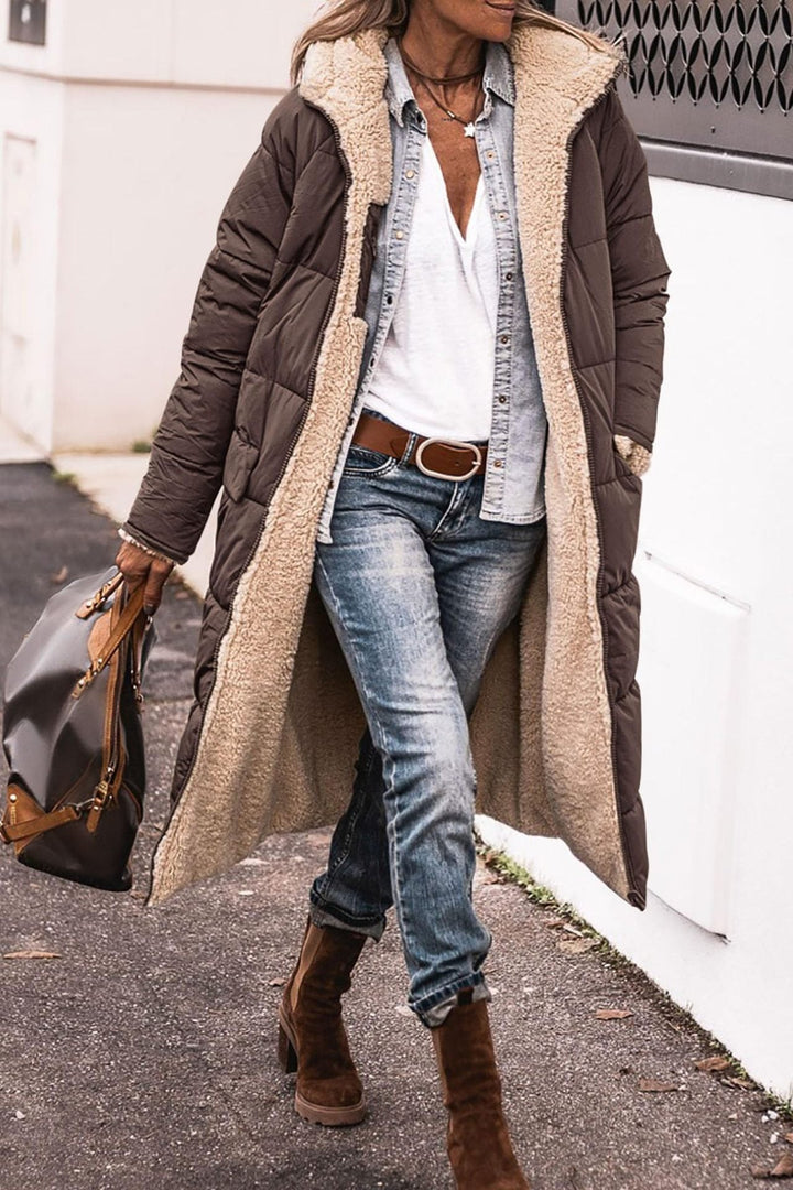 Nina | Dubbelzijdige Winterjas
