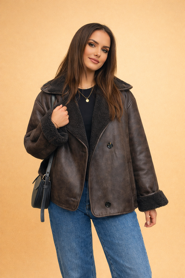 Amber | Korte Fleece Jas