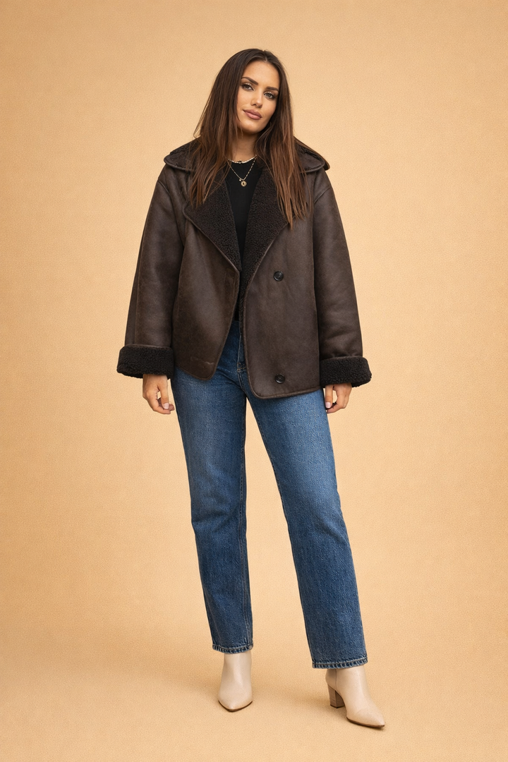 Amber | Korte Fleece Jas