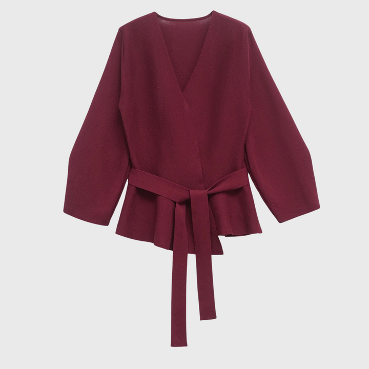 Vrouwen Geknoopt Vest | Stijlvol Vest met Strikdetail in Trendy Seizoenskleuren