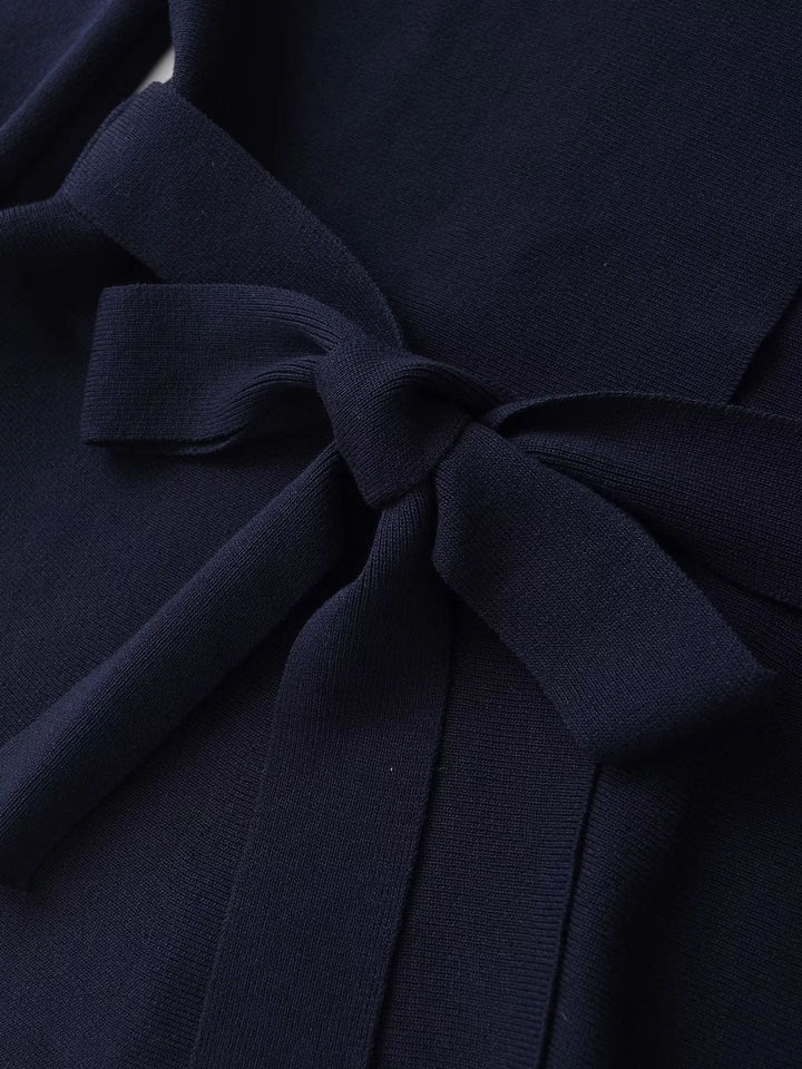 Vrouwen Geknoopt Vest | Stijlvol Vest met Strikdetail in Trendy Seizoenskleuren