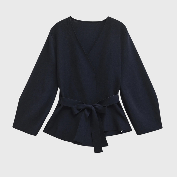 Vrouwen Geknoopt Vest | Stijlvol Vest met Strikdetail in Trendy Seizoenskleuren