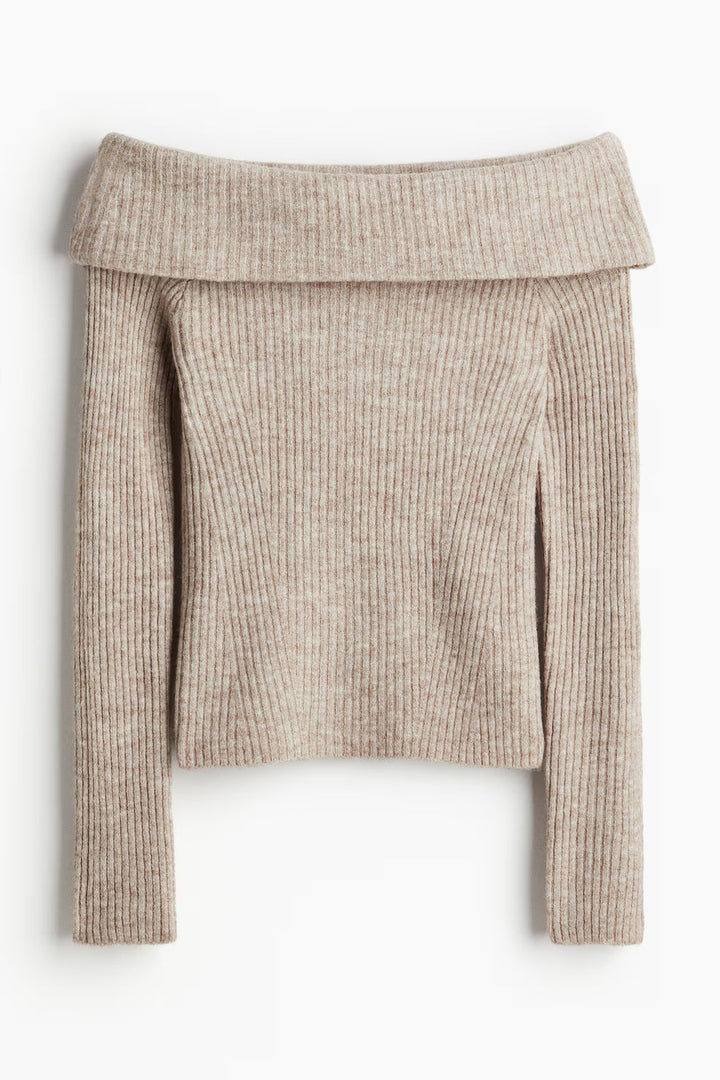 Marjorie | Off-Shoulder Trui
