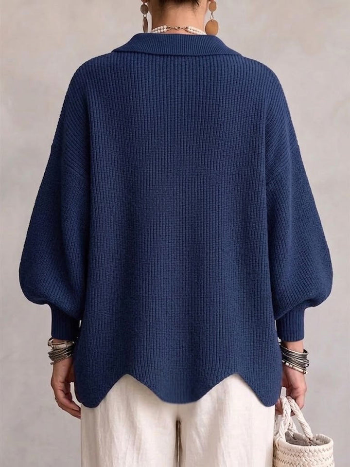 Victoire | Cardigan met Gouden Knopen