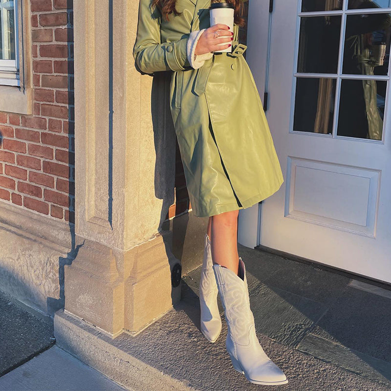 Valerie - Metallic Cowboy Boots for Women